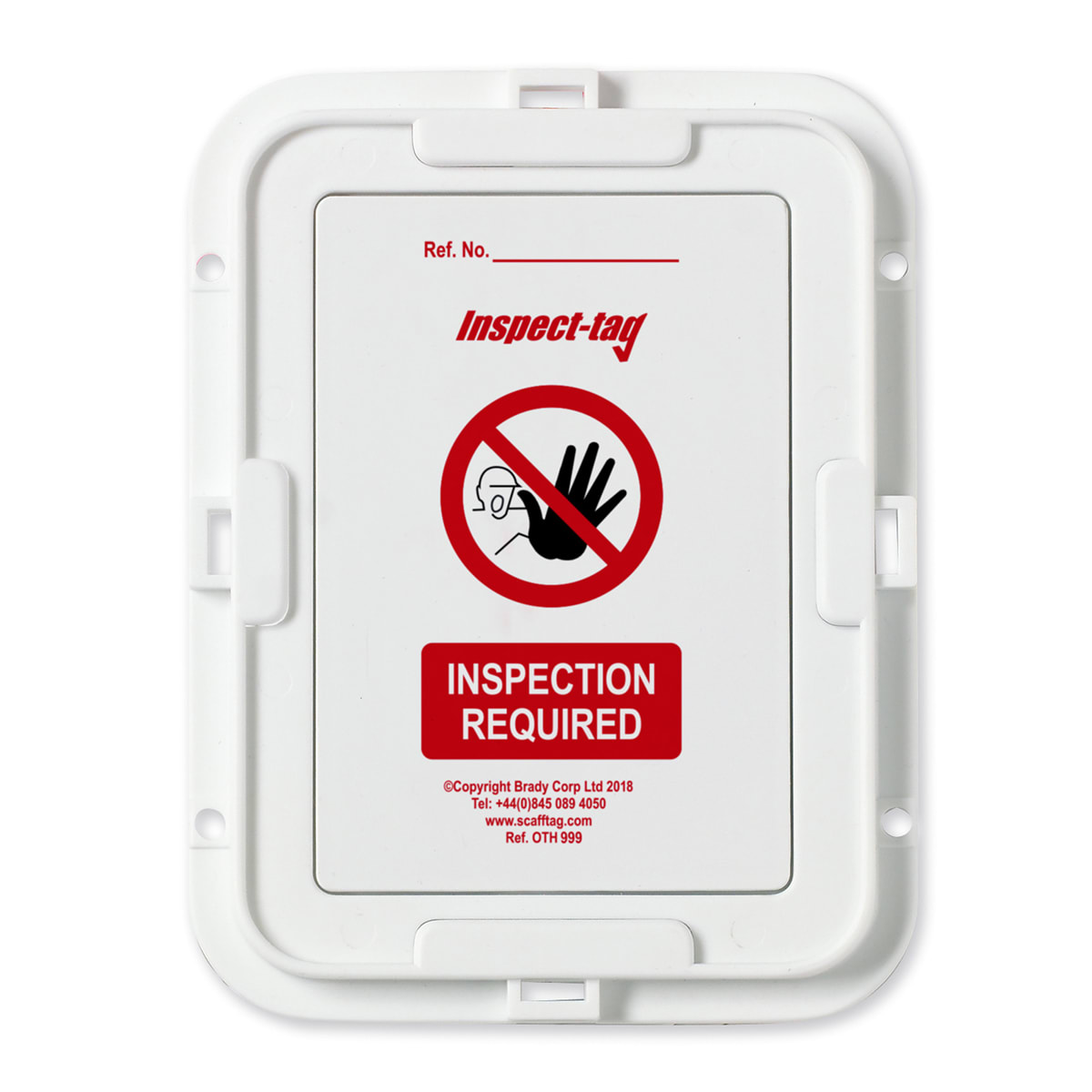BRADY - Porta-inserti Weekly Emergency Inspection