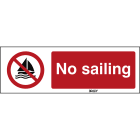 BRADY - Segnaletica di sicurezza ISO – Non navigare 239508