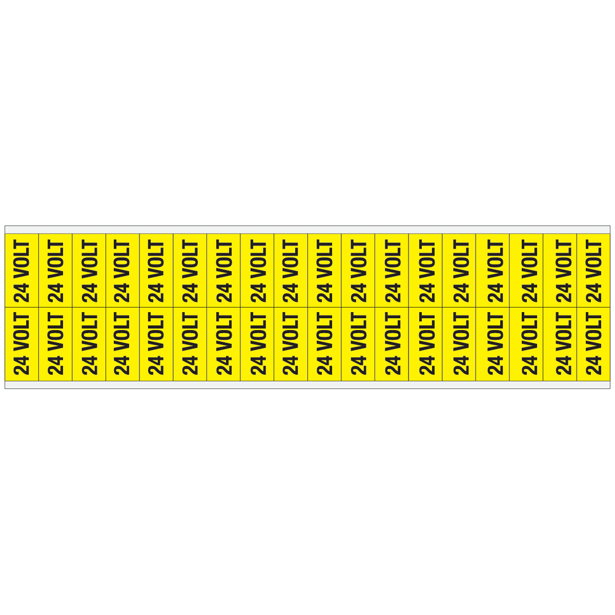 BRADY - Marcatori per condotti e tensione – 24 VOLT 244703