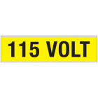 BRADY - Marcatori per condotti e tensione – 115 VOLT