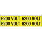 BRADY - Marcatori per condotti e tensione – 6.200 VOLT