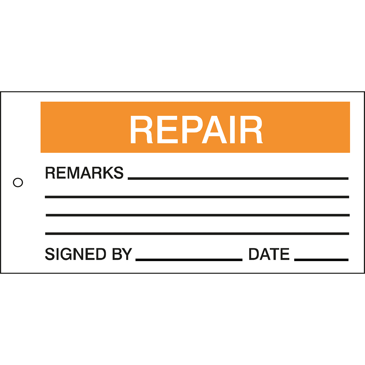 BRADY - Cartellini di controllo qualità e materiali – Riparazione 256545