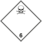 BRADY - Segnaletica per trasporti – ADR 6.1 – Sostanze tossiche 257518