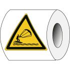 BRADY - Segnaletica di sicurezza ISO – Attenzione Kite surfing
