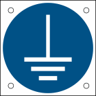 BRADY - Segnaletica di sicurezza ISO È obbligatorio assicurarsi del collegamento a terra 302678