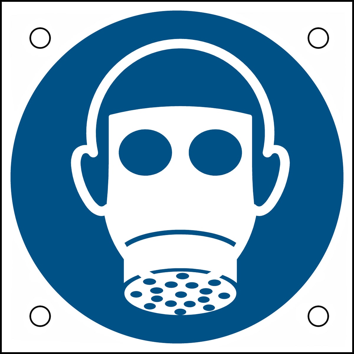 BRADY - Segnaletica di sicurezza ISO – È obbligatorio indossare il respiratore 302686