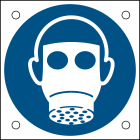 BRADY - Segnaletica di sicurezza ISO – È obbligatorio indossare il respiratore 302686