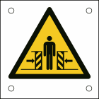 BRADY - Segnaletica di sicurezza ISO – Attenzione; Pericolo di schiacciamento 302729