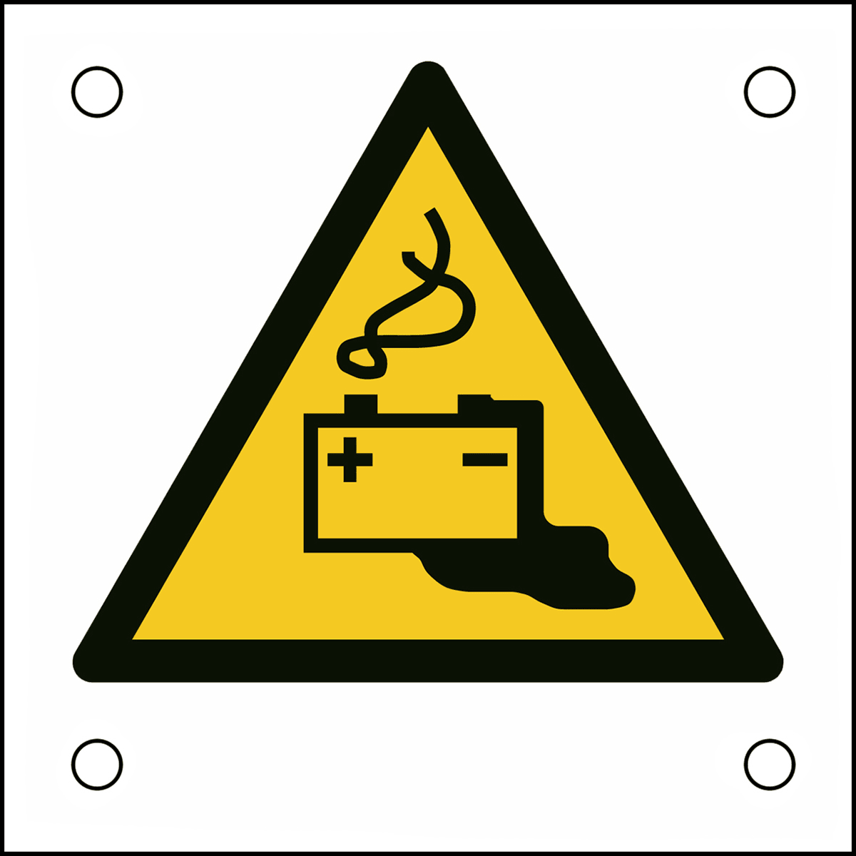 BRADY - Segnaletica di sicurezza ISO – Attenzione; Caricamento batterie 302734