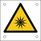 BRADY - Segnaletica di sicurezza ISO – Attenzione; Radiazioni ottiche 302735