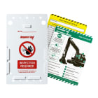 BRADY - Kit Excavator Tag