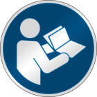 BRADY - Segnaletica di sicurezza ISO – Consultare l’opuscolo/manuale di istruzioni 303053