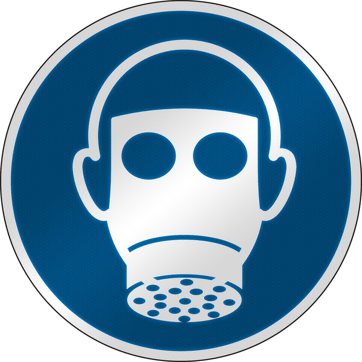 BRADY - Segnaletica di sicurezza ISO – È obbligatorio indossare il respiratore 303128