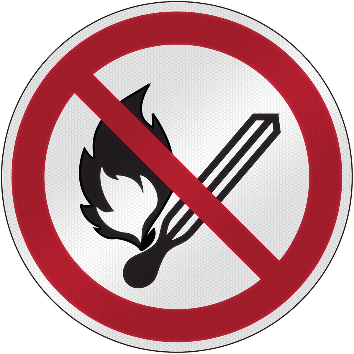 BRADY - Segnaletica di sicurezza ISO – Vietato fumare e/o usare fiamme libere 303384