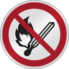 BRADY - Segnaletica di sicurezza ISO – Vietato fumare e/o usare fiamme libere 303384