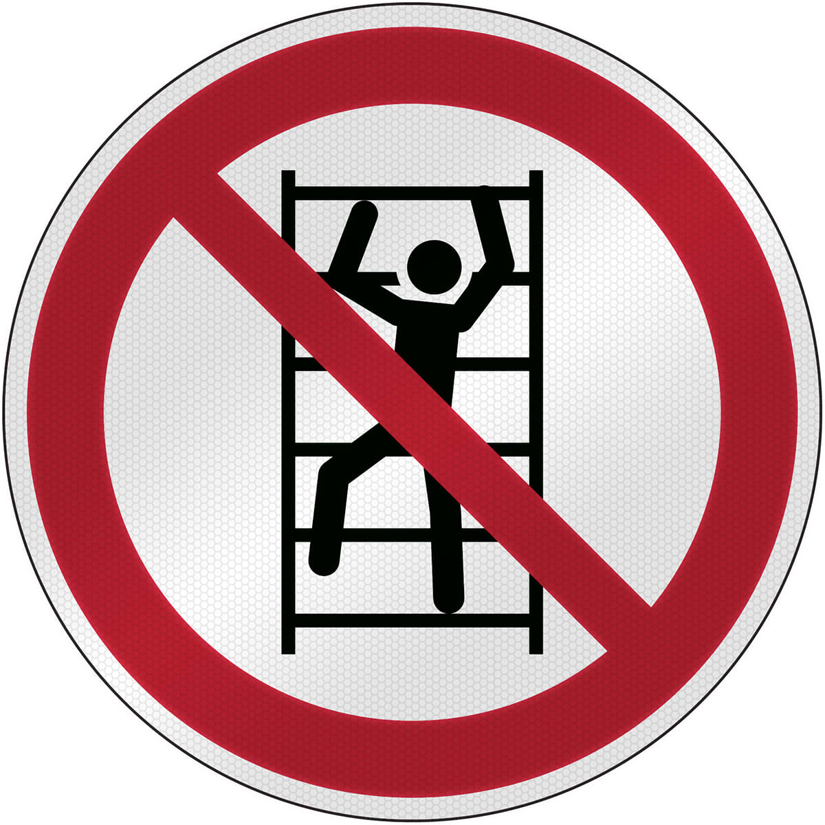 BRADY - Segnaletica di sicurezza ISO – Vietato arrampicarsi 303414