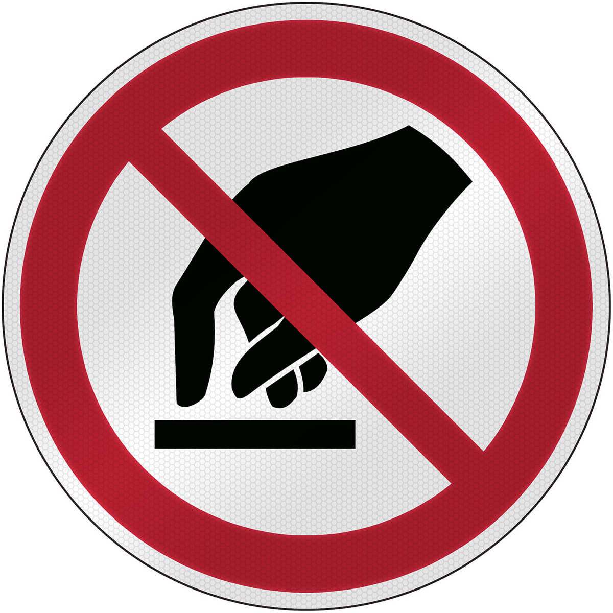 BRADY - Segnaletica di sicurezza ISO – Vietato toccare 303419