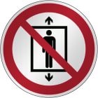 BRADY - Segnaletica di sicurezza ISO – Vietato l’uso di questo ascensore alle persone 303504