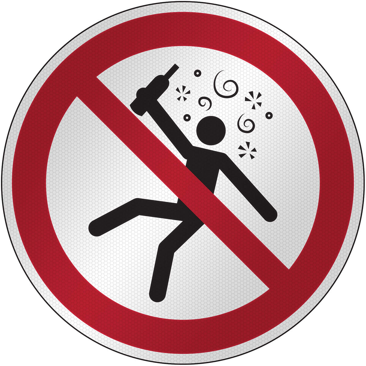 BRADY - Segnaletica di sicurezza ISO – Divieto per persone in stato di intossicazione 303584