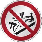 BRADY - Segnaletica di sicurezza ISO – Vietato speronare slitte 303599