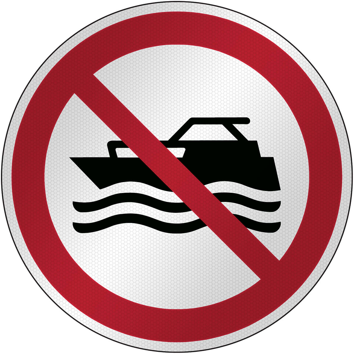 BRADY - Segnaletica di sicurezza ISO – Divieto di mezziad azionamento meccanico 303644