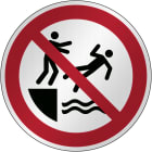 BRADY - Segnaletica di sicurezza ISO – Non spingere in acqua 303674