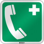 BRADY - Segnaletica di sicurezza ISO – Telefono di emergenza 303764