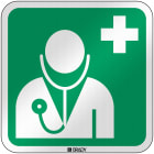 BRADY - Segnaletica di sicurezza ISO – Personale medico 303767