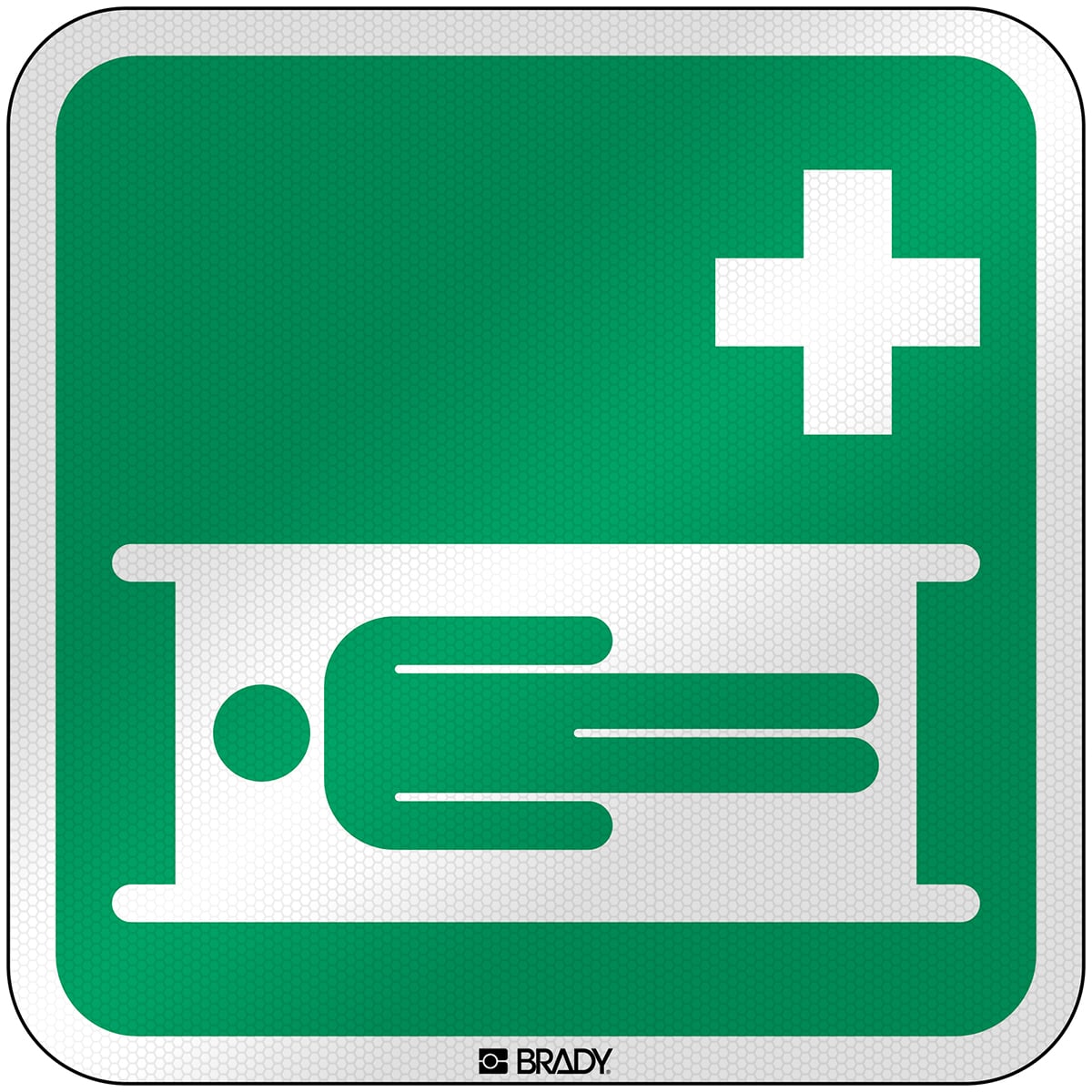 BRADY - Segnaletica di sicurezza ISO – Barella 303771