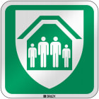 BRADY - Segnaletica di sicurezza ISO – Riparo di protezione 303779