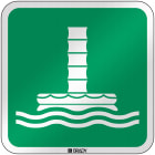 BRADY - Segnaletica di sicurezza ISO – Condotto di abbandono nave 303813