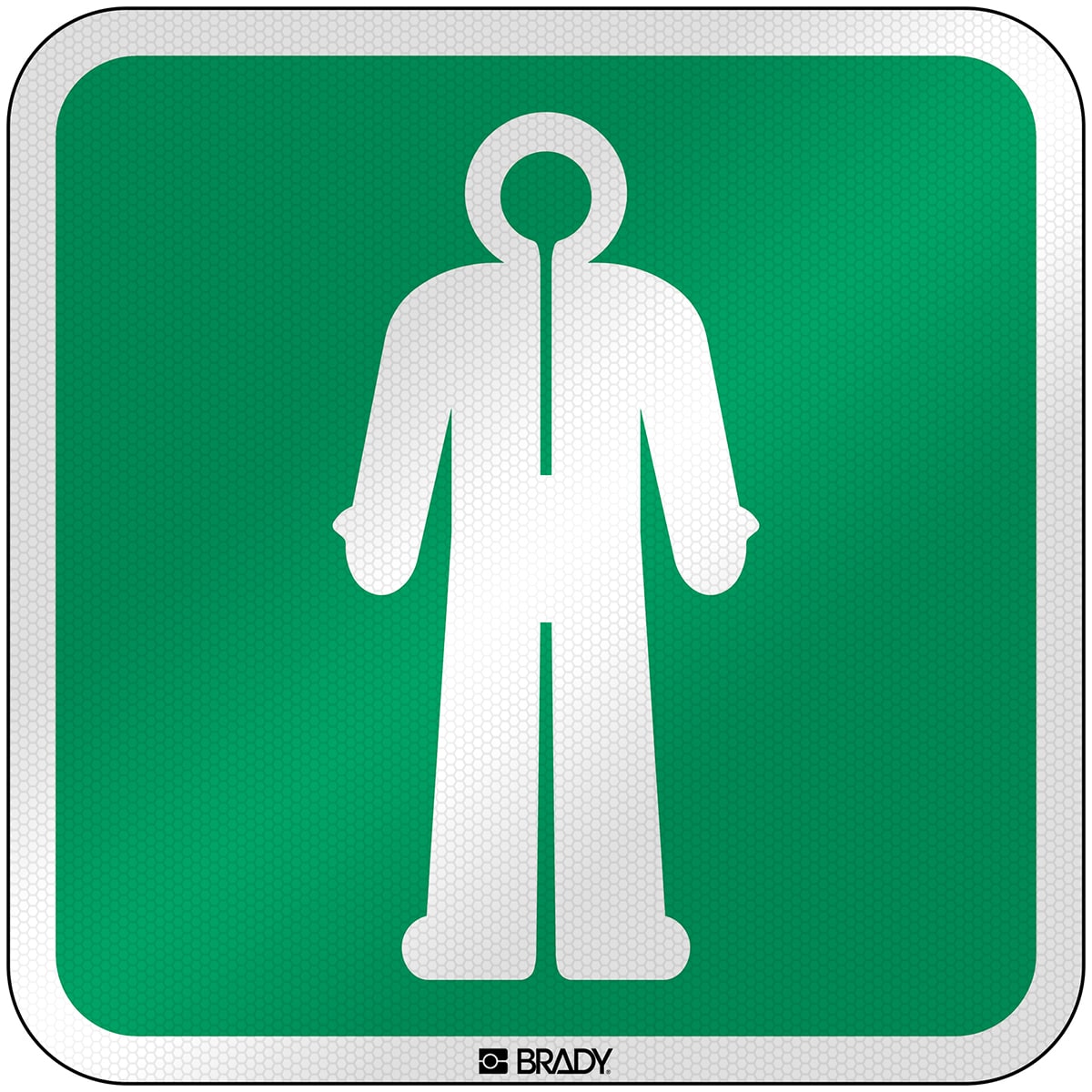 BRADY - Segnaletica di sicurezza ISO – Abbigliamento di sopravvivenza 303814