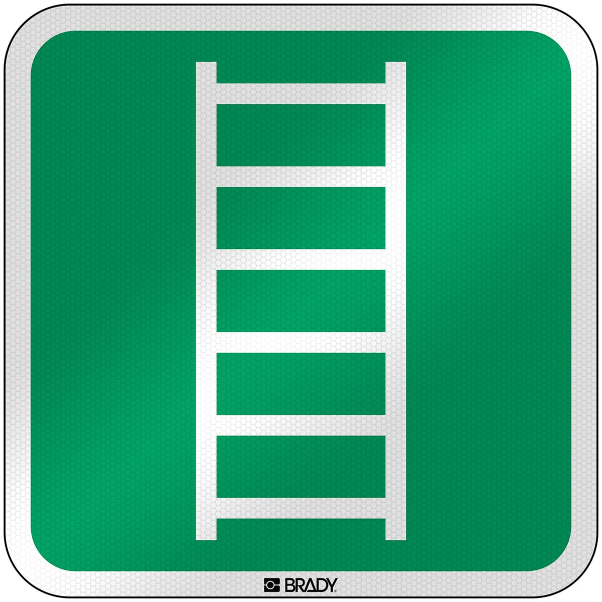 BRADY - Segnaletica di sicurezza ISO – Scala di fuga 303817