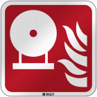 BRADY - Segnaletica di sicurezza ISO – Estintore fisso 303834