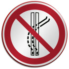 BRADY - Segnaletica di sicurezza ISO – Vietato lasciare la pista di risalita 305224