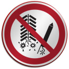 BRADY - Segnaletica di sicurezza ISO – Vietato accendere fuochi d’artificio 305251