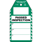 BRADY - Cartellino Passed Inspection