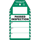 BRADY - Cartellino Passed Inspection 306726