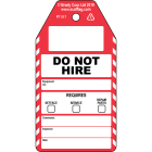 BRADY - Cartellino Do Not Hire