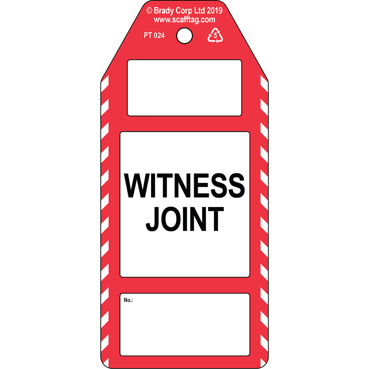BRADY - Cartellino Witness Joint