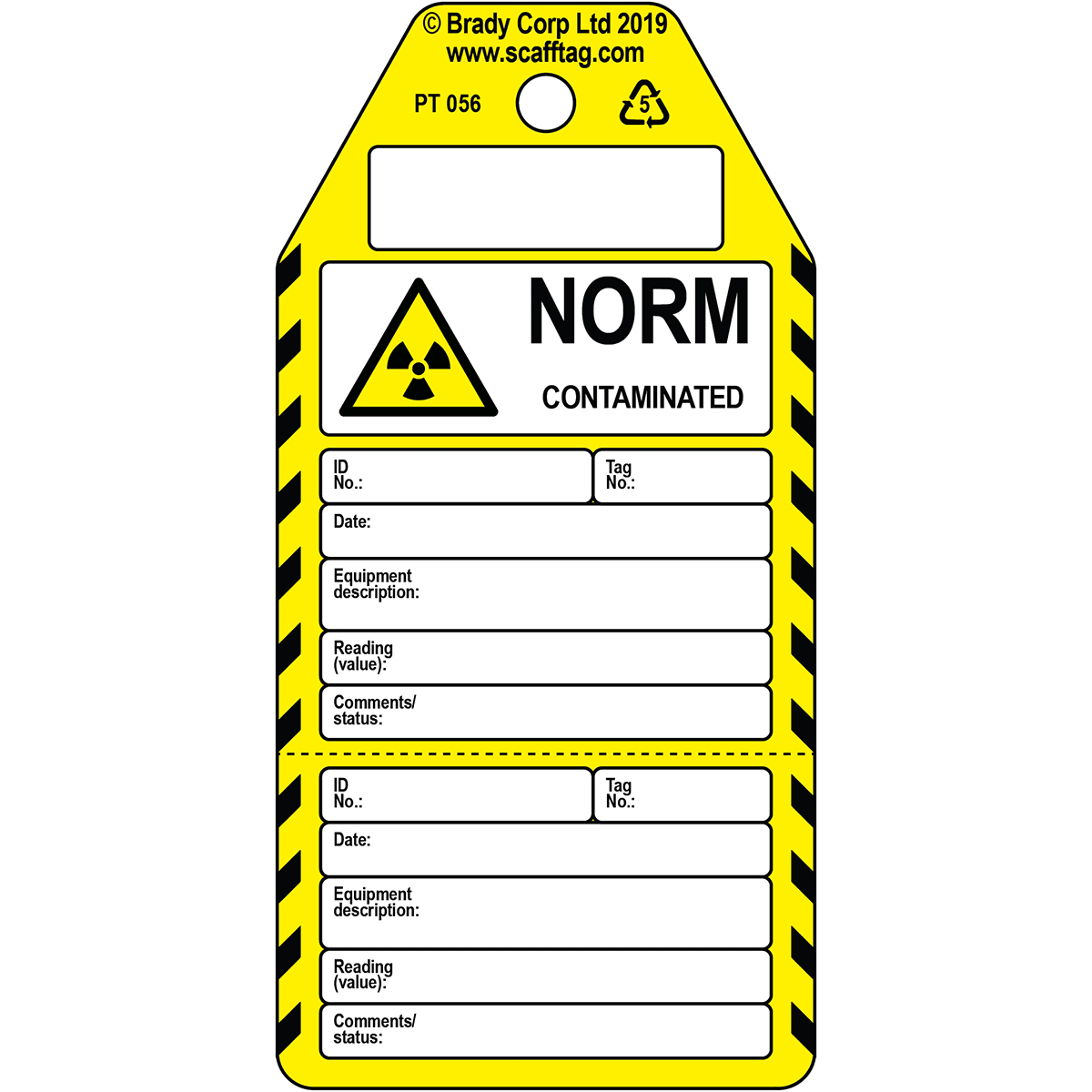 BRADY - Norm Contaminated – Cartellino in 2 parti 306773