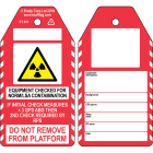 BRADY - Cartellino Norm/LSA Contamination Check