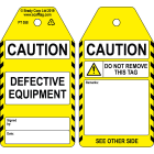 BRADY - Cartellino Defective Equipment