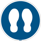 BRADY - Segnaletica a pavimento Fermarsi qui 306917