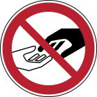 BRADY - Segnaletica di sicurezza – Evitare il contatto 307414