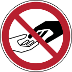 BRADY - Segnaletica di sicurezza – Evitare il contatto 307426