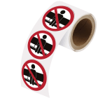 BRADY - Segnaletica di sicurezza - Non sedersi qui 307510