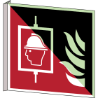 BRADY - Segnaletica di sicurezza ISO - Ascensore antincendio 309382