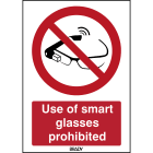 BRADY - Segnaletica di sicurezza ISO - Proibito l’uso degli smart glass