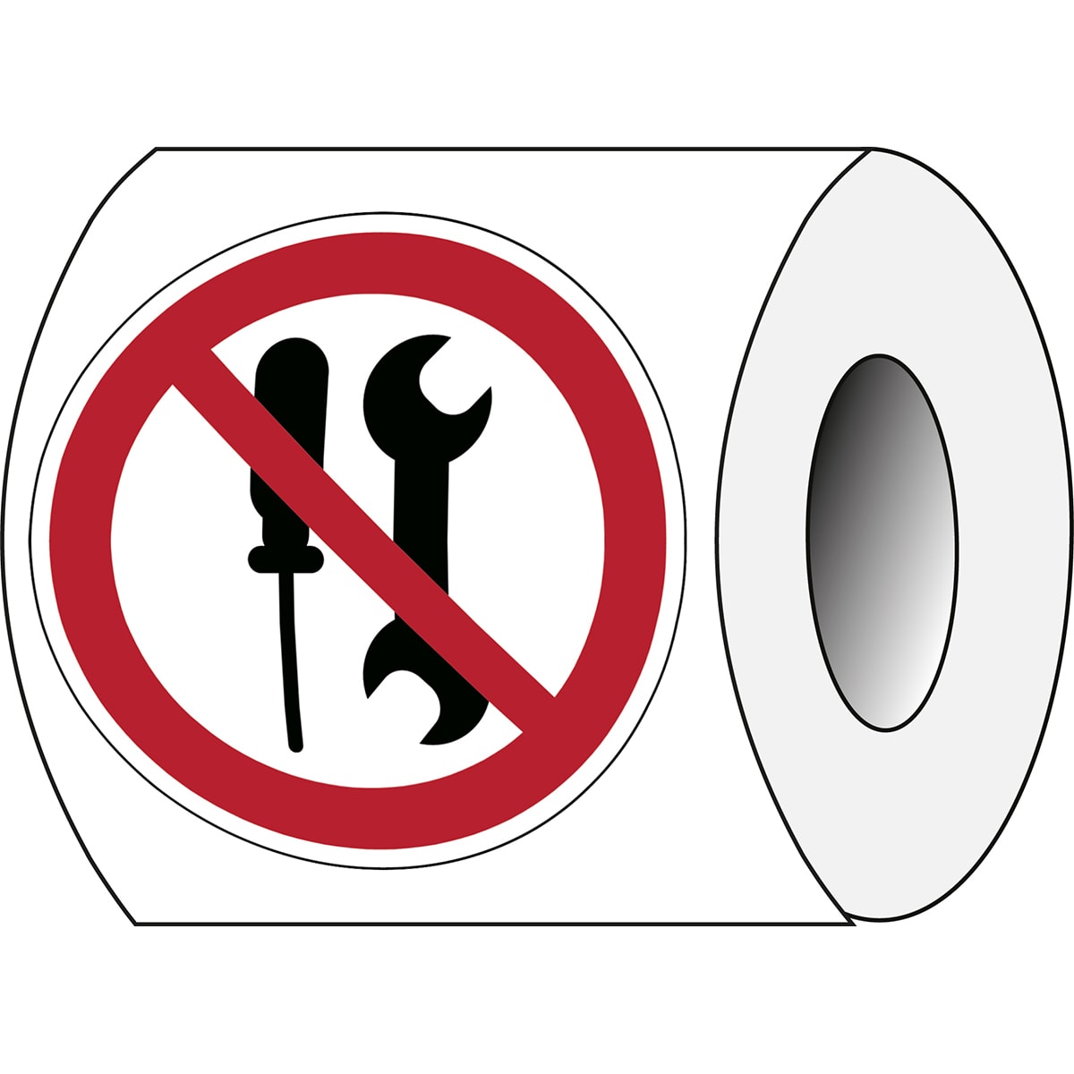 BRADY - Segnaletica di sicurezza ISO - Divieto di manutenzione da parte degli utenti